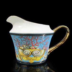 European 15 Pieces Blue Porcelain <b>Coffee</b> <b>Set</b> Home/restaurant/hotel Ceramic Teapot <b>Coffee</b> Cup <b>Turkish</b> Tea <b>Set</b> - Product Image 5