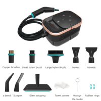 Nettoyeur Vapeur Électrique Portable Professionnel Haute Pression 2500W, Réservoir 1250ml, Multi-Usages pour Nettoyage Domestique et Tapis