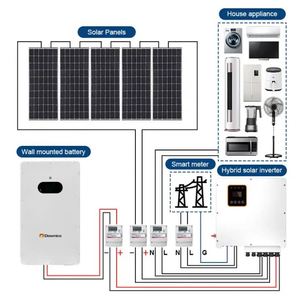 Batería de iones de litio solar multifunción montada en la pared 5kw 10kw 15kw 100Ah 200Ah Lifepo4 Batería - Product Image 3