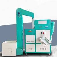 Machine à écosser le riz brun / Machine à décortiquer le riz commerciale / Moulin à riz à rouleaux en caoutchouc avec fonction de séparation des pierres