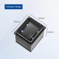 Lecteur de codes QR miniature haute performance 1D/2D/QR, module de scanner de codes-barres OEM à montage fixe en alliage, EP3000