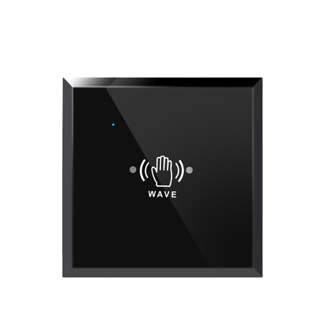 Smart Micro Wave Touchless Switch for Door Opening Exit Push Button Panel