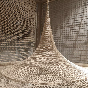 Red de Seguridad para Deportes de Escalada QXY, Tubo Galvanizado, Cuerda de Navegación, Circuito de Cuerdas Interior para Niños de 2 <span class=keywords><strong>a</strong></span> 12 <span class=keywords><strong>A</strong></span>ños, Uso en Parques de Diversiones 5-15 - Product Image 2