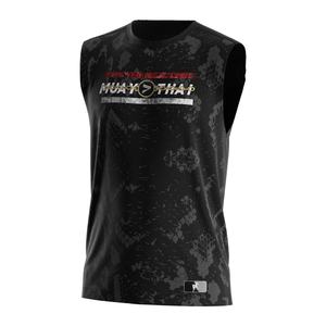 Gilet de fitness léger pour homme, sublimation décontractée, Muay Thai, tenue de sport complète, ensemble de vêtements de boxe décontractés pour l'entraînement - Product Image 1
