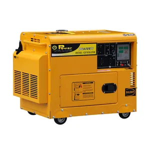 Taizhou 2kw 3kw 5kw 7kw 10kw 12kw Diesel stille Generator met fabriek prijs