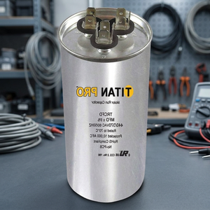 Condensateur de démarrage double Titan Pro Round Motor, modèle M24FB-610, 55/5 µF, 440/370 Vca, 60 Hz - Product Image 3