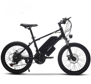 Bicicleta Eléctrica de Montaña para Niños y Adolescentes, Batería de Litio, 21 Velocidades, Frenos de Disco Dobles, Suspensión Trasera - Product Image 3