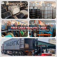 Cable de Fibra Óptica para Exteriores GYTS de 288/144 Núcleos para Entierro Directo en Conductos Subterráneos para Proyectos de Redes de Telecomunicaciones