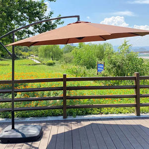 <span class=keywords><strong>Parasol</strong></span> déporté <span class=keywords><strong>Parasol</strong></span> tout aluminium <span class=keywords><strong>Parasol</strong></span> banane Patio Mobilier d'extérieur Parapluie moderne <span class=keywords><strong>Parasol</strong></span> de jardin Poteau en aluminium Plage - Product Image 6