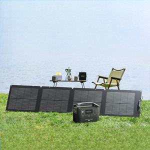 Panneau solaire pliable portable 220W pour station d'alimentation extérieure et recharge domestique - Product Image 2