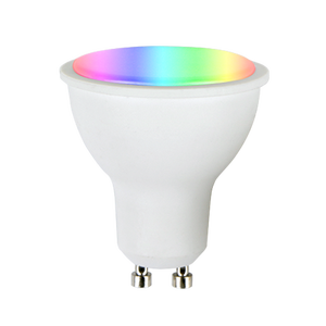 5W Tuya Smart Home Alexa Google APP Control de voz GU10 LED WiFi BLE regulable RGB CCT cambio de colores lámpara inteligente bombilla de foco