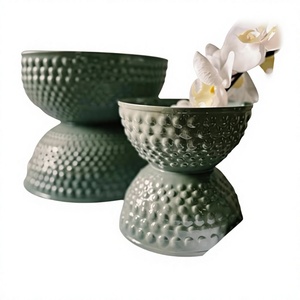 Set Of 2 Metal Hammered Incense Burner With Prime Quality Customized Size Oil Burner From Manufacturer In Home Arts - Product Image 1
