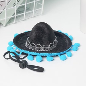 Carnevale di Halloween cappello messicano forniture per feste a righe fascia <span class=keywords><strong>Sombrero</strong></span> Mini cappelli per adulti bambini per la spiaggia all'aperto - Product Image 5