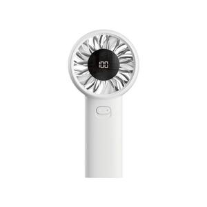 Mini ventilateur portatif avec affichage numérique, moteur sans balais, rechargeable par USB, ventilateur portable à haut débit d'air, conception sans pales - Product Image 1