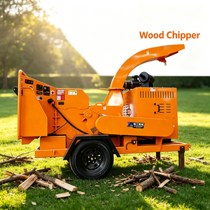 Trituratore Mobile per Legno, Attrezzatura Diesel per la Triturazione di Rami e <span class=keywords><strong>Foglie</strong></span>, per Rifiuti Verdi Agricoli - Product Image 3