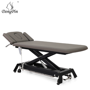 Elektrische massagetafel met één motor, hoogteverstelling, metalen frame, behandelbed voor chiropractie en therapie, geschikt voor ziekenhuizen - Product Image 2