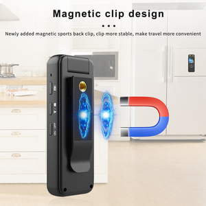 Cámara Corporal Goobsafe CS09 4K 30fps WiFi, Batería de 1400mAh 4H, Lente Giratoria de 180°, DVR Deportivo de 256GB, Resistente al Agua IP67, IA Inteligente - Product Image 5