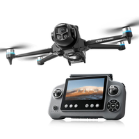 Drone Avion D15 en Plastique pour Débutants, Vente en Gros, avec Caméra HD 1080P, Photographie Aérienne, Évitement d'Obstacles, GPS et Moteur Brushless pour Enfants