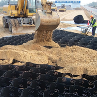 Système de confinement cellulaire durable en géocell HDPE pour la construction de bases routières et le renforcement du sol