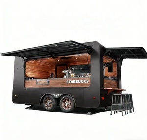 Camion de restauration entièrement équipé à prix bas, vente chaude, pour la vente en gros de machines à snacks et de remorques alimentaires - Product Image 1