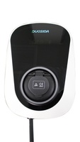 Nouvelle station de recharge pour véhicules électriques IEC61851 DUOSIDA avec écran OLED direct, contrôle par application, 7/11/22 kW, type 2, à poser au sol/murale