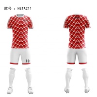 Conjunto de Uniforme de Fútbol Retro de Secado Rápido y Alta Calidad, Sublimado, para Clubes, Nueva Temporada, Ropa Deportiva para Hombre