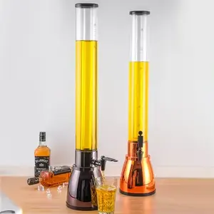 सोने के रंग सोडा पेय एकल पोर्टेबल प्लास्टिक Juice_Dispenser_For_Sale पेय रस निकालने की मशीन