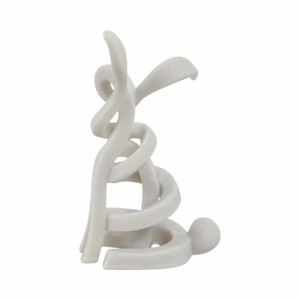 Scultura moderna minimalista in poliresina a forma di animale per decorare la casa, l'ufficio, il soggiorno, il bagno e gli scaffali. - Product Image 4