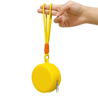 Vente en gros d'étuis de rangement pour sucettes en silicone personnalisés avec des personnages de dessins animés pour sac à couches, sans BPA, étui souple pour sucettes