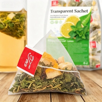 Sachets de thé citron menthe : Soulage la fatigue, aux herbes naturelles, rafraîchissant et apaisant pour la digestion, 90g, 3x30 sachets pour infusion chaude ou froide