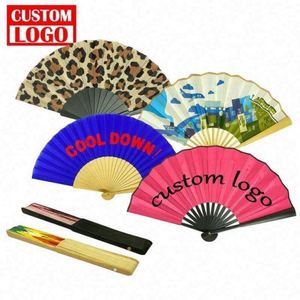Branded Custom Logo Hand Fan Foldable Durable for Business Promotion Party Favors and Festival Promotional <b>Gifts</b> - Product Image 1