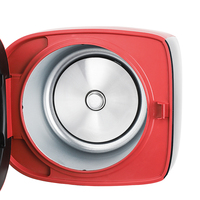 Nouvelle arrivée : Mini cuiseur à riz intelligent 3L 500W à faible teneur en sucre avec cuve antiadhésive et minuterie à écran tactile pour la maison, la cuisine et l'hôtellerie
