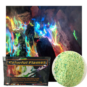 Polvo Mágico para Pirotecnia de Colores Cambiantes, Efecto <span class=keywords><strong>Hielo</strong></span> <span class=keywords><strong>y</strong></span> <span class=keywords><strong>Fuego</strong></span>, Llamas Coloridas, Paquetes de Polvo para Cambio de Color de Llamas - Product Image 1