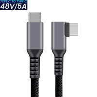 Kabel USB C PD 8 Core Tembaga Murni 240 Watt Pengisian Cepat Berkualitas