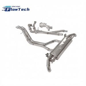 ระบบท่อไอเสียแบบ Catback พร้อมวาล์วปรับเสียง พร้อมท่อ Midpipe และ Muffler สำหรับ Audi SQ5 3.0T - Product Image 1
