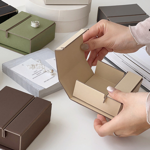 High Quality Two-Piece Card Box Jewelry <b>Gift</b> Box Cardboard Jewelry Packaging Storage <b>Boxes</b> - Product Image 2