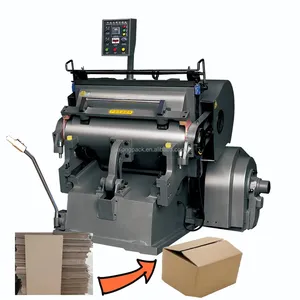 Machine manuelle de découpe et de rainage de papier découpée en carton industriel