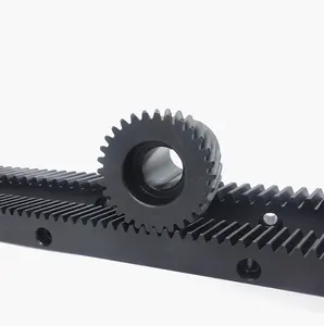 Chinese factory OEM Precision milling high frequency quenching class 7 precision rack and pinion processing 45# steel precision rack and pinion