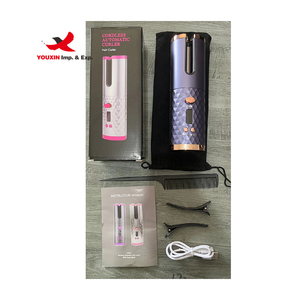 Rizador de Pelo Eléctrico Inalámbrico Recargable por USB, Tecnología de Rodillo de Cerámica, Plancha de Peinado Mágica Inalámbrica - Product Image 3