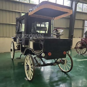 Voiture électrique de tourisme au design rétro haut de gamme, conduite stable pour les opérations de tourisme en parc et dans les zones panoramiques - Product Image 4