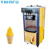 Petit fabricant de machine à crème glacée automatisée douce commerciale Rouleaux de glace à la neige faisant la machine