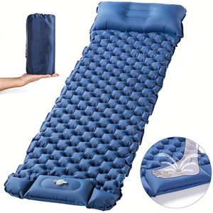 แผ่นรองนอนเป่าลมแบบพกพา Ultralight TPU สำหรับตั้งแคมป์และแบกเป้ พร้อมฉนวนกันความร้อน - Product Image 1