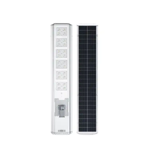 Farolas Solares LED <span class=keywords><strong>de</strong></span> Aluminio Todo en Uno para Exteriores, Impermeables IP65, <span class=keywords><strong>de</strong></span> 60W, 80W, 100W y 120W, con Poste para <span class=keywords><strong>Carretera</strong></span>, Alto CRI 95 - Product Image 5