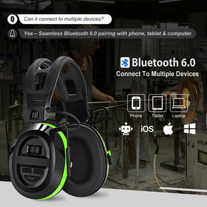 Protège-oreilles électroniques pour le tir avec son haute fidélité, protège-oreilles anti-bruit pour la construction, le tir et le jardinage - Product Image 4