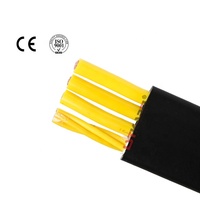 Câble de voyage en PVC PE pour caméra CCTV, haute résistance, 5 pièces