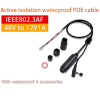Cámara de Red IP66 Poe FS5712DW de Buena Calidad, Cable de Alimentación por Ethernet para Cámara IP POE