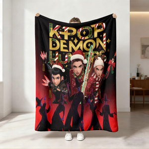 Couverture en flanelle Kpop Demon Hunter au design merveilleux - Product Image 2