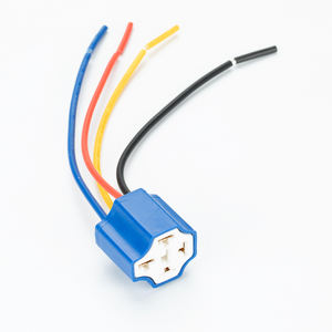 Daiertek JDS-1/<span class=keywords><strong>2</strong></span>/<span class=keywords><strong>3</strong></span> 10A 5 pin otomotif soket Relay 5 kabel timbal Relay mobil konektor listrik untuk mobil laut - Product Image 1