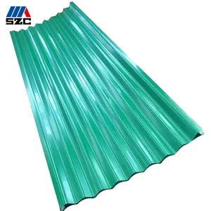 Wholesale Colored 24 Gauge Ppgi Corrugated Roofing Sheets Prepainted Galvanized Corrugated Color Metal Roof