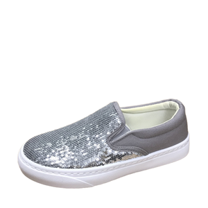 Chaussures décontractées à enfiler pour enfants, légères et respirantes, rehaussantes, en toile tendance, pour l'automne, le printemps et l'été, avec semelle EVA pour la marche - Product Image 1